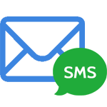Email and SMS text message notification